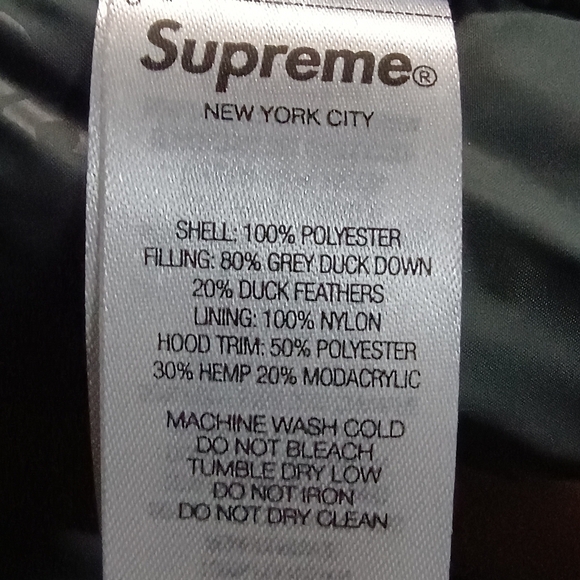 Supreme GORE-TEX 700-Fill Down Parka (FW21) Olive Russian Camo waterproof, - Picture 16 of 16